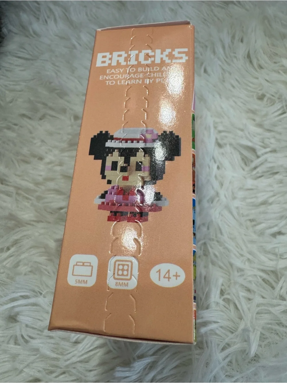 Minnie Mouse Bricks Building block Set - 185 pieces